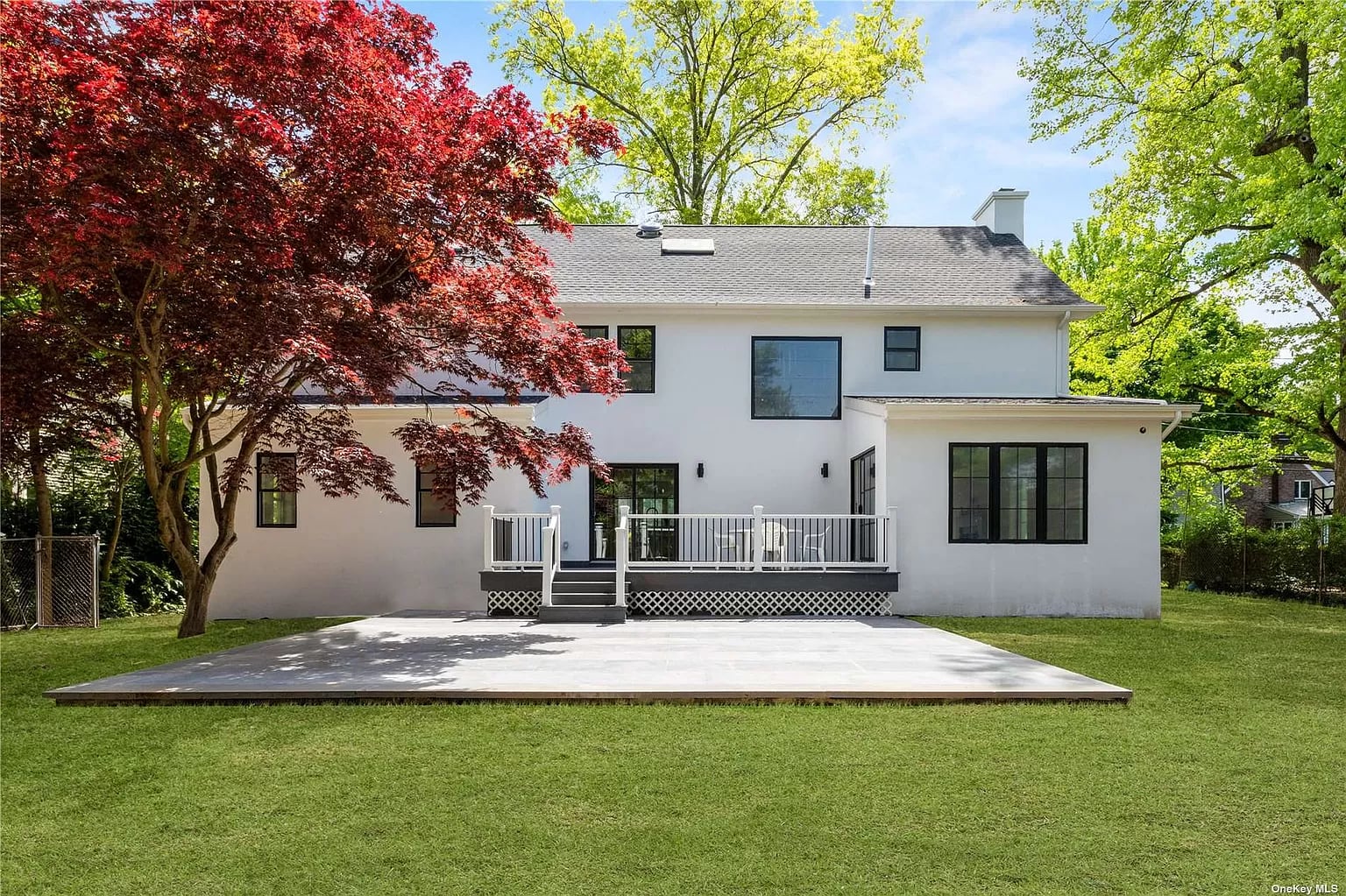 Rear exterior of Oxford Residence